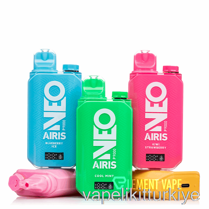 Elektronik Sigara Kalemi Vape Mate Airis Neo P9000 Tek Kullanımlık Columbia Kahve